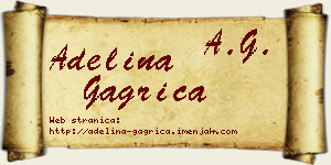 Adelina Gagrica vizit kartica